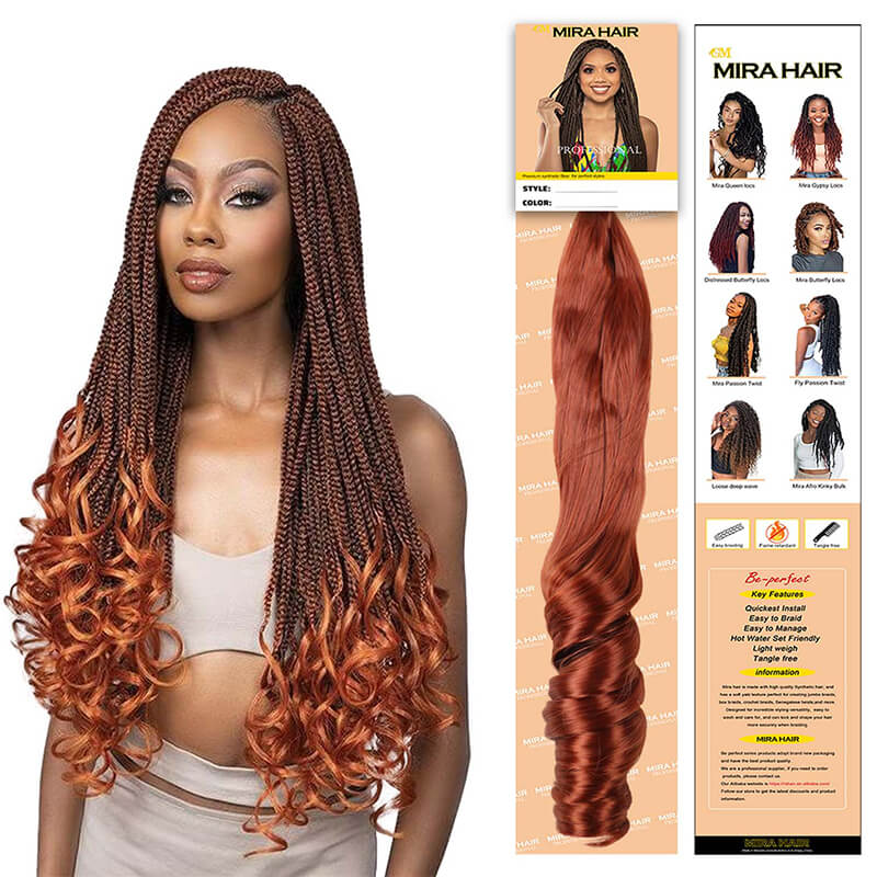 Straight Hair With Spiral Ends