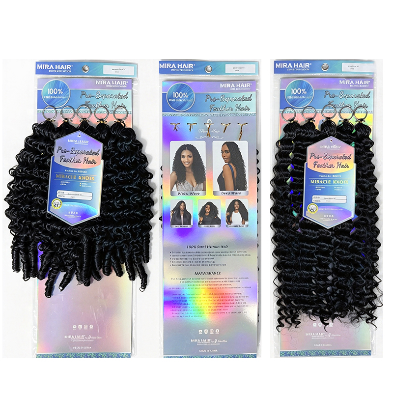 Feather Crochet Hair